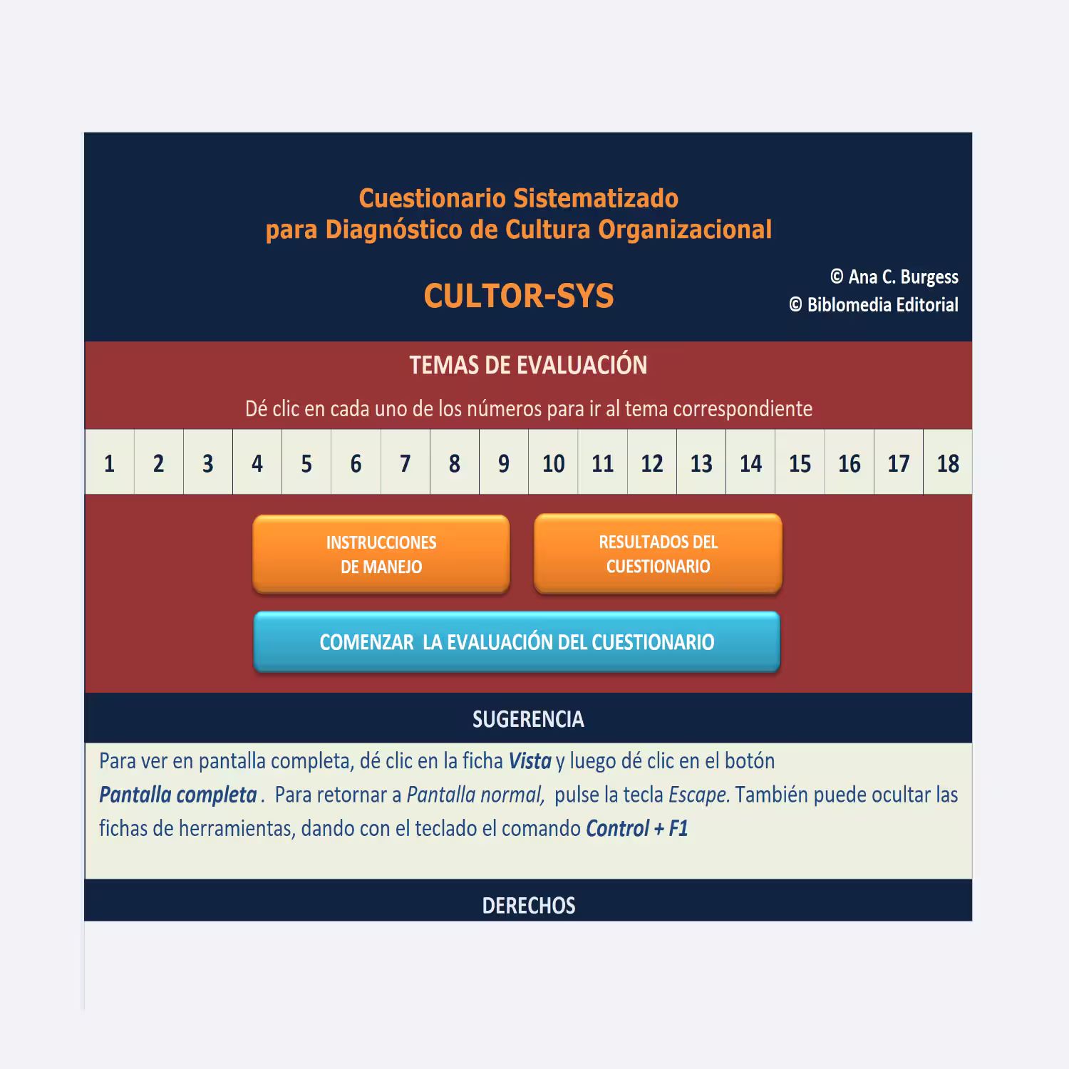 Diagnóstico de Cultura Organizacional - CULTOR-SYS - Imagen 2