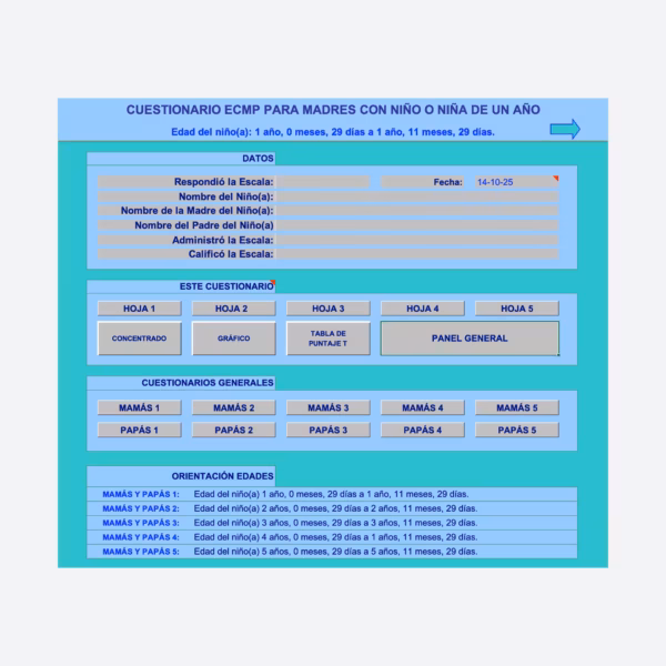 Escala de Comportamientos para Padres - ECMP - Imagen 3