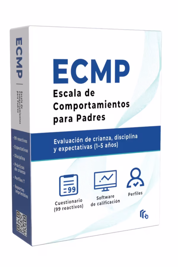 Caja del instrumento ECMP: Escala de comportamientos para padres – evaluación de crianza, disciplina y expectativas