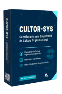 Caja del eBook CULTOR-SYS: cuestionario de cultura organizacional con resultados accionables para RR. HH.